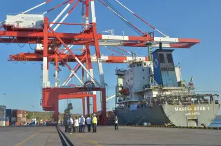 Foto arsip: Tenau Port, Kupang city, Indonesia.